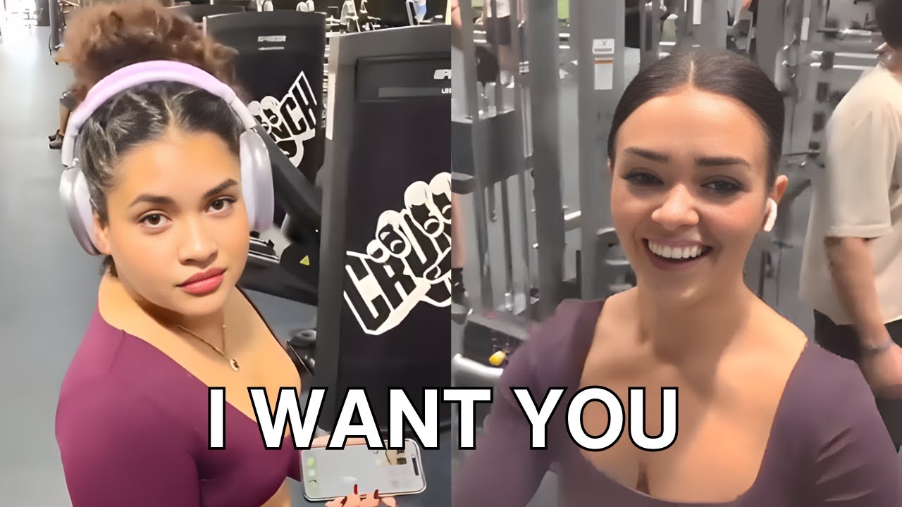 How To Cold Approach Women At The Gym Without Being A Creep. Pickup Game