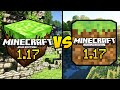 &quot;MINECRAFT POCKET EDITION 1.17 VS MINECRAFT JAVA 1.17&quot; (Minecraft PC, Mobile Games, iOS, Android)