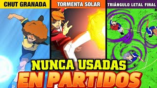TECNICAS QUE NUNCA SE USARON EN PARTIDOS en Inazuma Eleven
