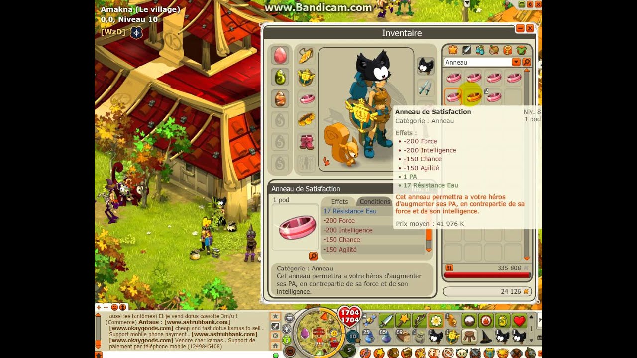 DOFUS] - PRESENTATON STEAMER OPT PVP LVL 70 MODE MULT / RES l LE