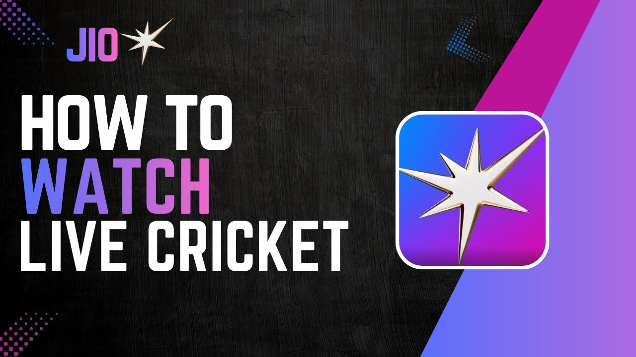 Как смотреть крикет в прямом эфире на Jio Hotstar
