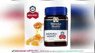 Download Lagu 100% Original NewZealand Manuka Health Premium Natural Manuka Honey Lotion MGO400 UMF13 500g Cream MP3