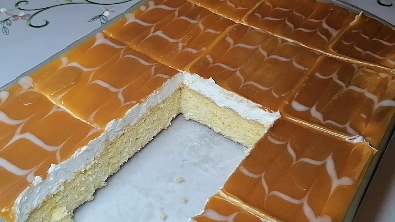 TORTA A LATTE E CARAMELLO SI SCIOGLIE IN BOCCA😋#11