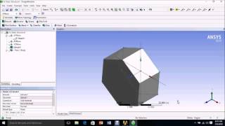 Material Selection in Ansys 16.0 | Apply Material