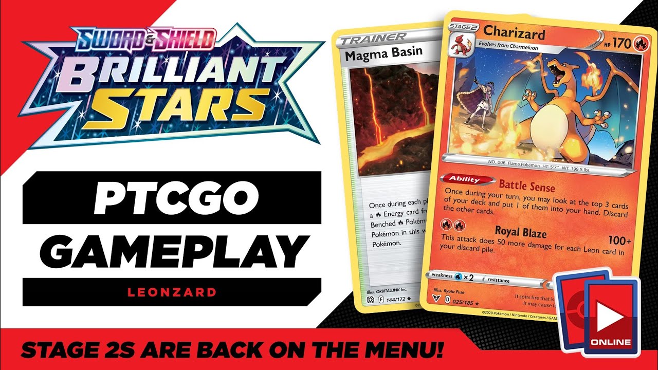 LeonZard is THE Best Charizard Deck After Brilliant Stars (PTCGO)