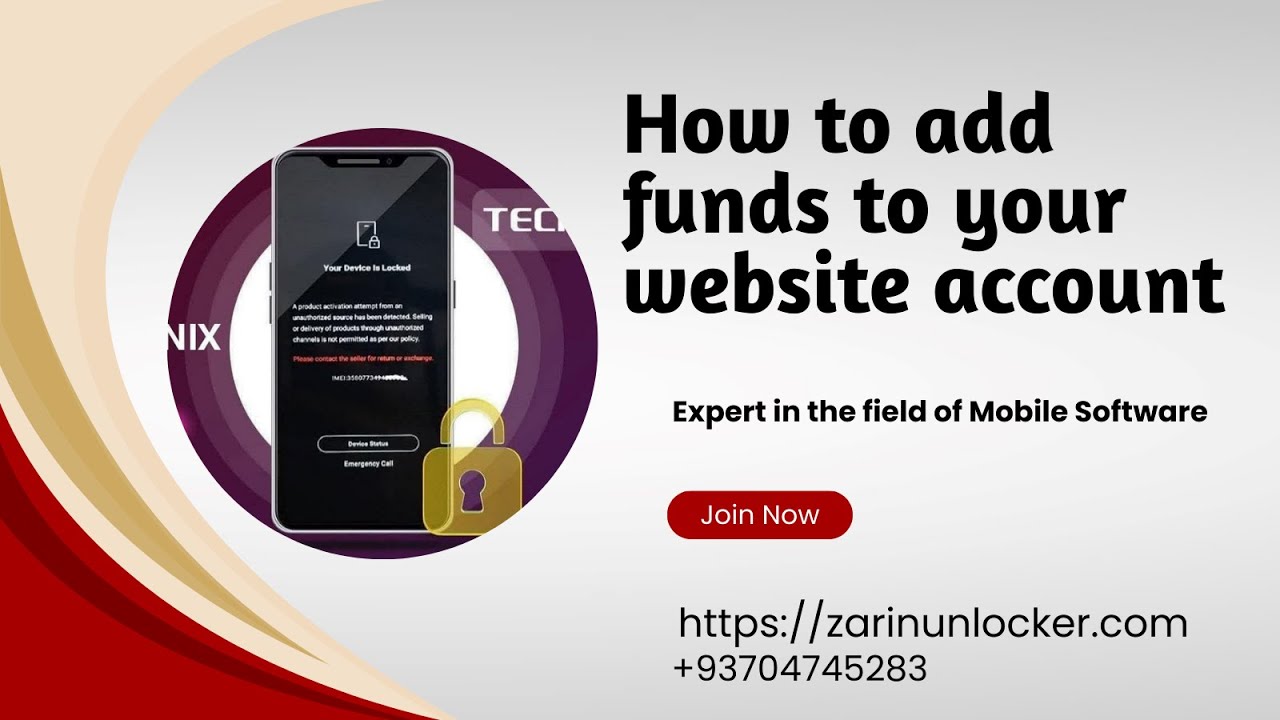 How to add funds to your website account?