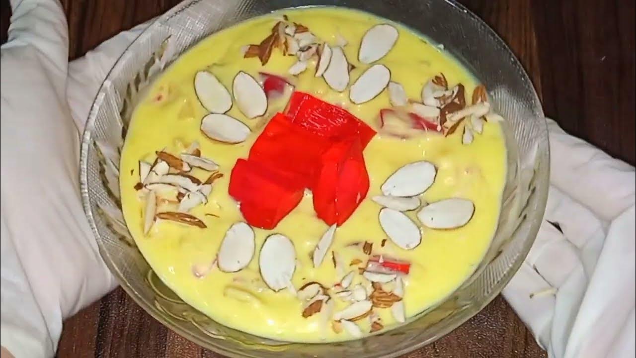 Lab e Shireen Recipe Quick and Easy Lab e Shireen By Food House Eid