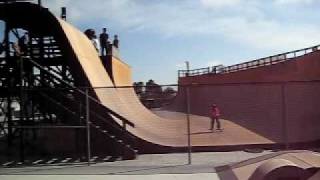 jake brown on haf pipe
