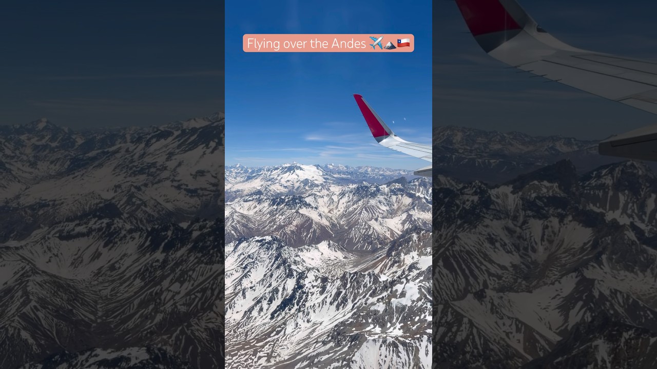 🌎👉Cordilheira dos Andes🗻🇨🇱 #chile #travel #trip #viagem #viajes #shorts #foryou #amazing #nice
