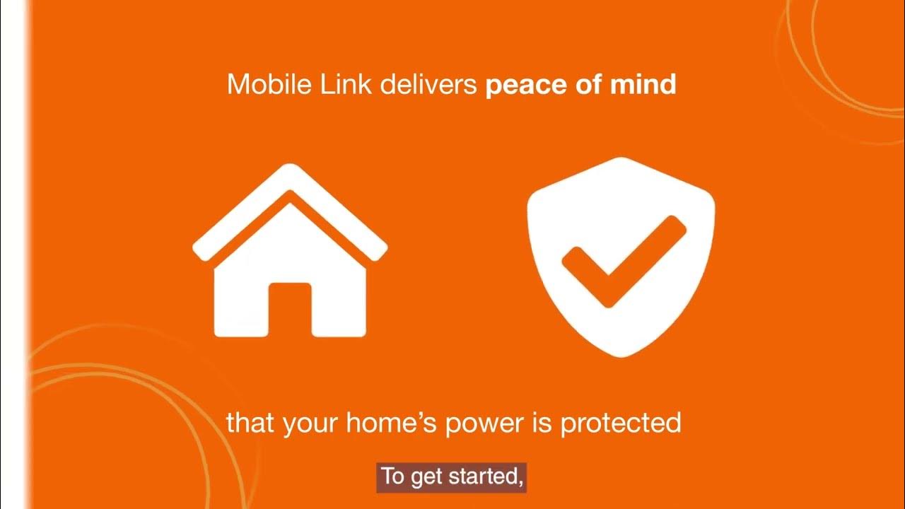 Generac Mobile Link Instructions
