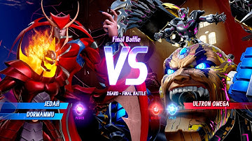 RED JEDAH & DORMAMMU VS. Ultron Omega - BOSS FIGHT | Marvel vs. Capcom: Infinite