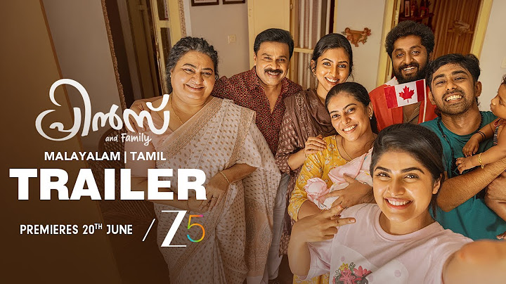 Prince and Family Official Trailer (Malayalam) | ZEE5 | Dileep | Binto Stephen | Premieres 20th June