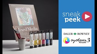 Daler Rowney System 3 Acrylics!