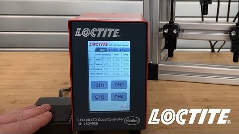 So verwenden Sie das LOCTITE EQ CL40 LED Spot-System