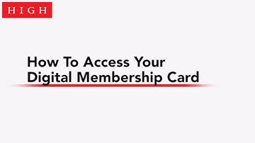 How to Access Your Digital Membership Card