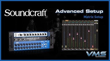 Soundcraft Ui24R | Matrix Setup
