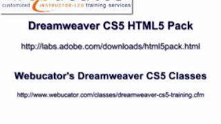 HTML5 in Dreamweaver CS5