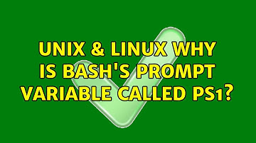Unix & Linux: Why is bash