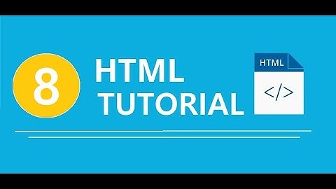 HTML Tutorial for Beginners - 8 - One-line text box