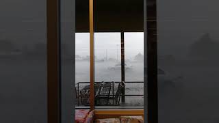 Wyoming. Large hail and small tornado in Thermopolis.