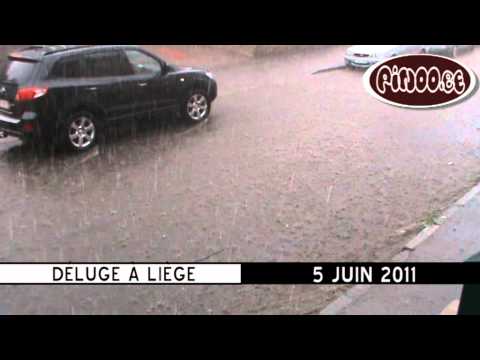 Dluge  Lige lors de l'orage du dimanche 5 juin 2011
