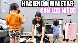 HACIENDO MALETAS CON LOS NIÑOS ⎪PARA IRNOS A CALIFORNIA