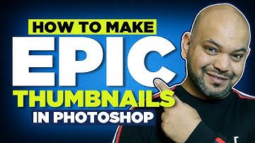 custom youtube thumbnail tutorial photoshop