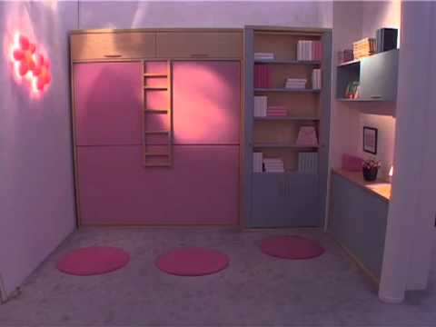 Il letto magico di man camere per ragazzi youtube Foto di camerette per ragazze