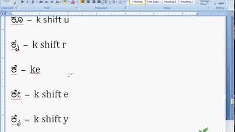 Learn kannada typing for beginners in 10 minutes 10 ನಿಮಿಷಗಳಲ್ಲಿ ಕನ್ನಡ ಟೈಪಿಂಗ್ ಕಲಿಯಿರಿ New Part 2