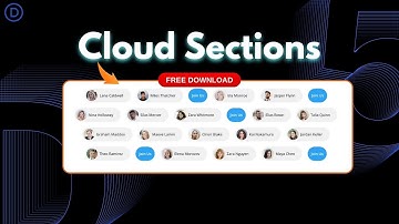 8 Cloud-secties voor Divi 5 (gratis download)