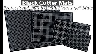 Dahle Vantage 10670 Self-Healing Cutting Mat, 9x12, 1/2 Grid, 5 Layers  for Max Healing, Perfect for Crafts & Sewing, Black