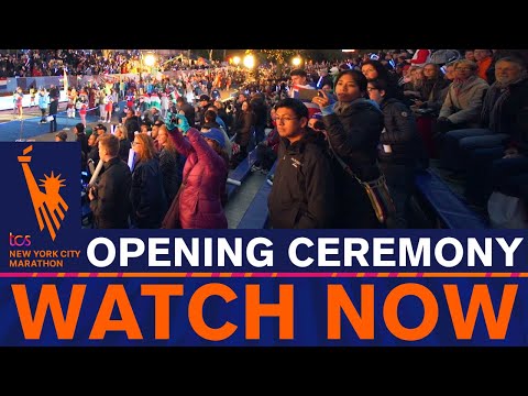 LIVE | TCS NYC Marathon Opening Ceremony