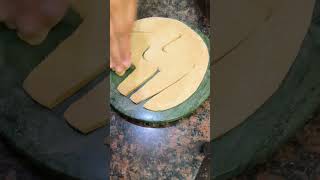 Unique Design Paratha Folding #shorts #trending #food #paratha #youtubeshorts #ytshortsindia