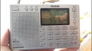 RTM Mutiara FM 95.7MHz Bukit Penara (Penang) received in Pengkalan Hulu, Perak