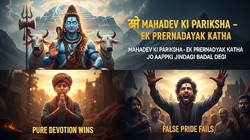  “महादेव की परीक्षा— एक प्रेरणादायक कथा जो आपका दिल बदल देगी 🔱”#bhaktistory #mahadevkikatha #mahadev