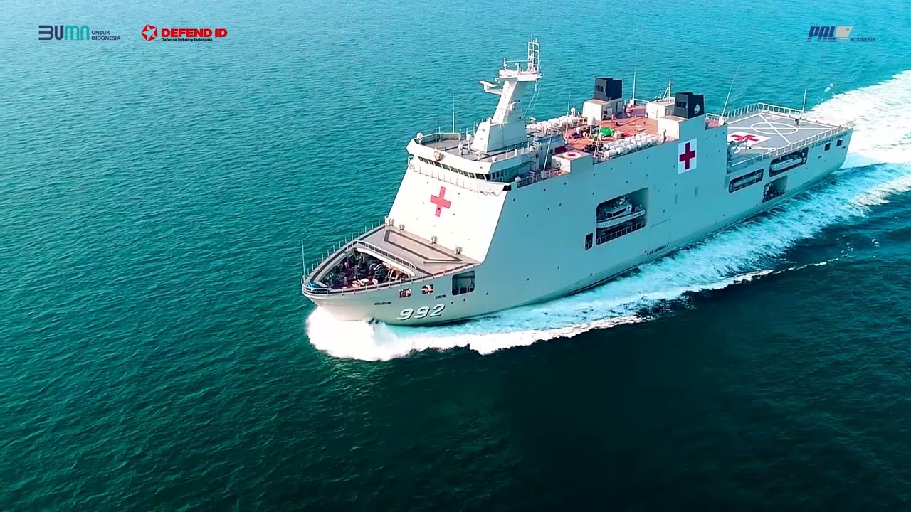 Kapal Rumah Sakit dr. Radjiman Wedyodiningrat-992 Sukses Lakukan Uji Pelayaran