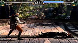 Soul Calibur 5 : Jenna (Seferia) vs Malek