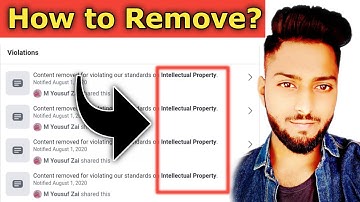 Intellectual Property Issue Facebook || How to Remove Facebook. Intellectual Property Issue ||