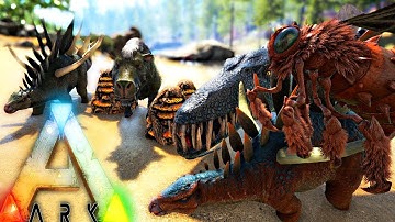 ARK Survival Evolved - PATCH 257 HOW TO TAME GIANT BEE QUEEN, DAEODON, KENTRO, HIVE +MORE - Gameplay