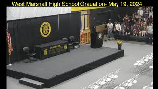 West Marshall Class of 2024 Graduation May 19, 2024  2:00 pm