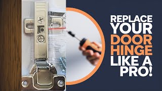 How to replace concealed door hinges screenshot 5