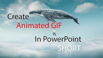 How to Create an Animated GIF with PowerPoint | SHORT