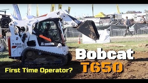 Bobcat T650 Compact Track Loader In Action!