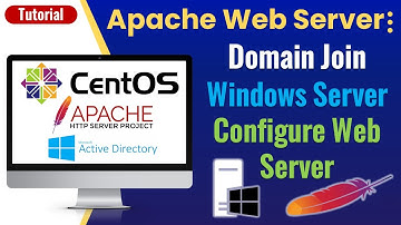 Setup Apache Web Server with CentOS 7 - Windows Domain Join Guide (httpd) (Urdu/Hindi)