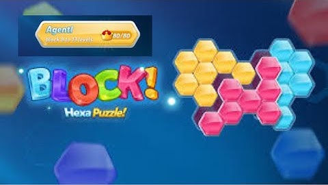 Block! Hexa Puzzle iOS Gameplay (AgentI) #blockhexapuzzle #ios #iosgames #agentI