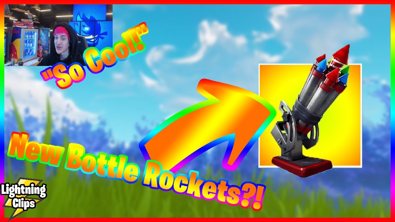 NEW BOTTLE ROCKETS!?! (Streamers React)