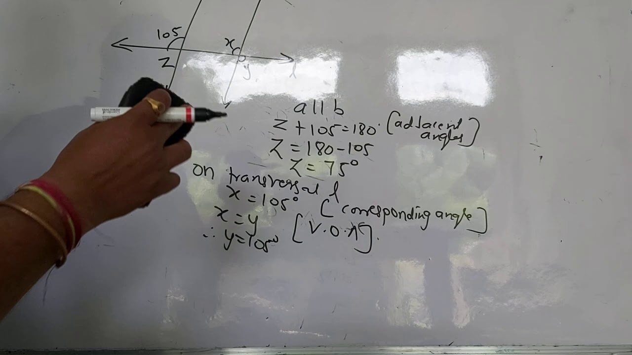 Std 8th parallel lines Date:30/06/20 - YouTube