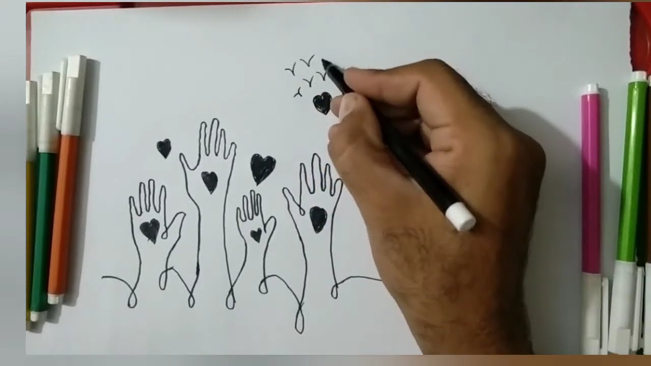 Volunteer Day drawing | Volunteer Day logo