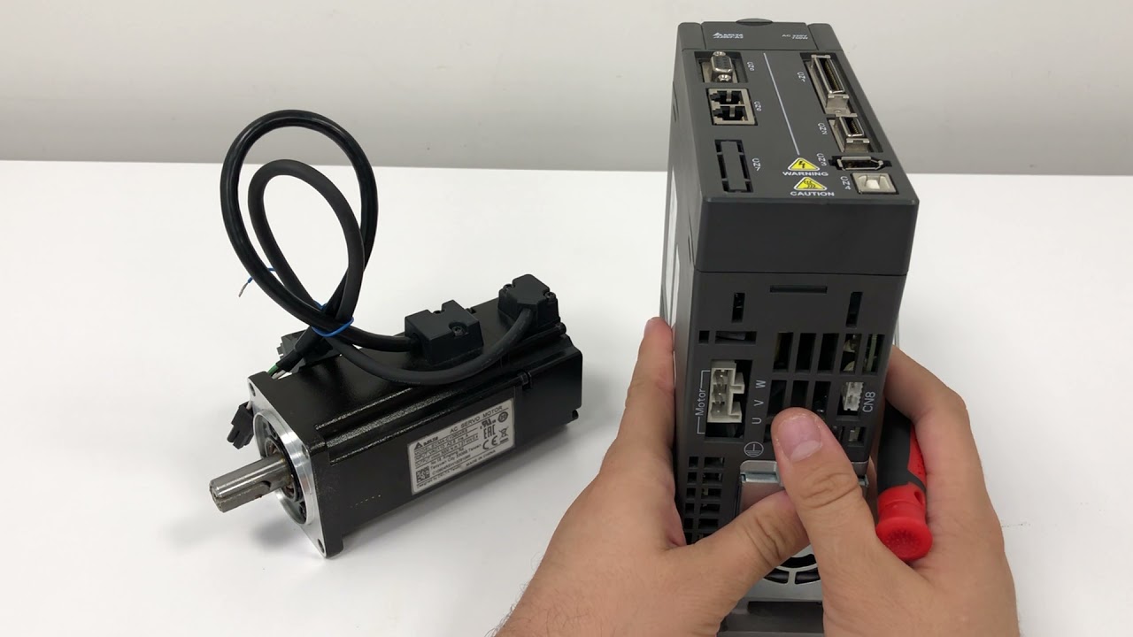 ASDA-A2 Servo Sürücü Etiket Okuma - YouTube