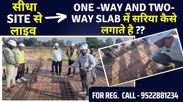 Basic Knowledge of SLAB क्यों होता है ONE WAY या TWO WAY #civilengineer #civilguruji
